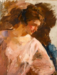 Portret van een jonge dame, ca. 1900